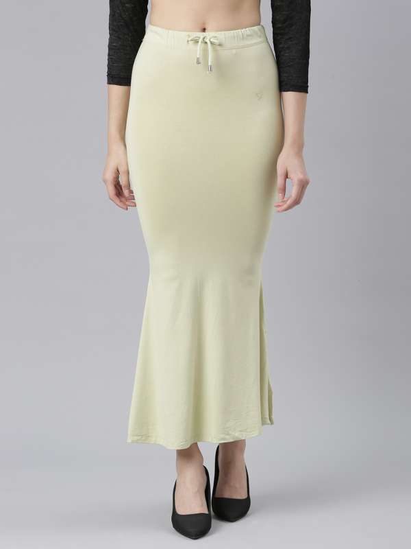 Buy Loop Fashion Shapewear Petticoat for Women Shaper Peticoat Combo of-2  (XL) (Bottle Green & Pista Green) at