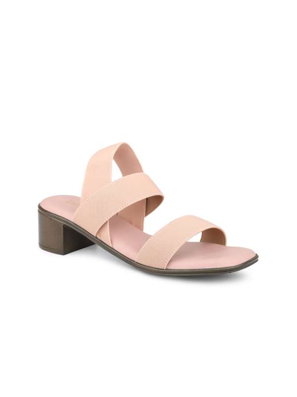 Light peach heels on sale