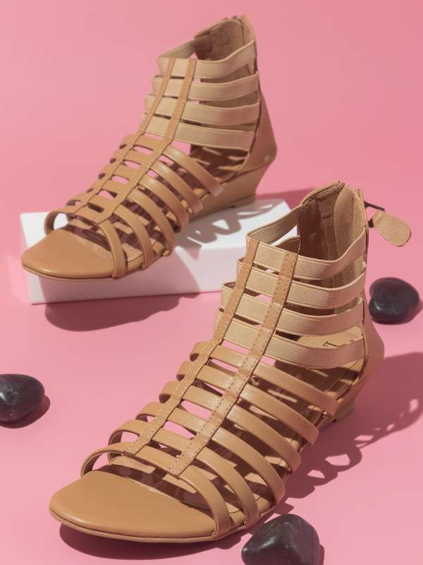 Closed toe gladiator best sale shoes