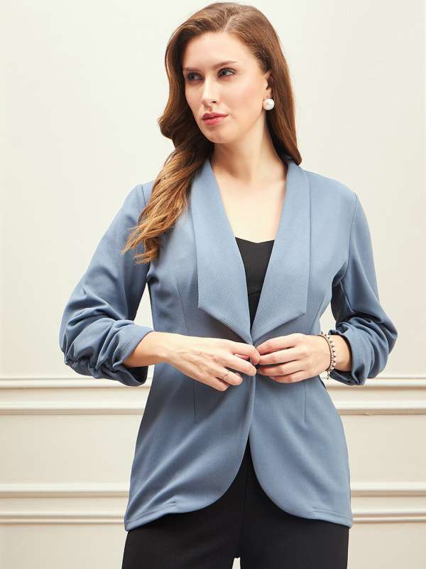 Womens shop blazer myntra