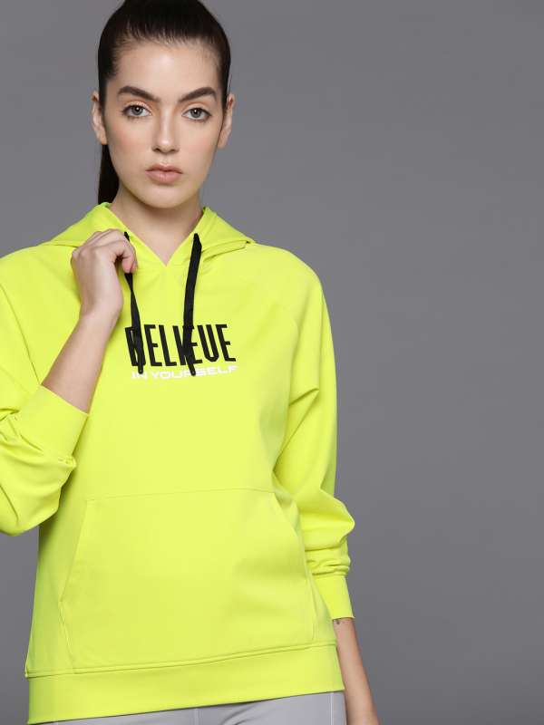 Hrx top hoodies womens