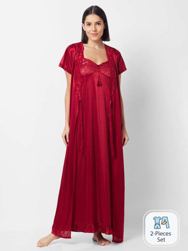 Two Piece Nightdress S Buy Two Piece Nightdress S online in India