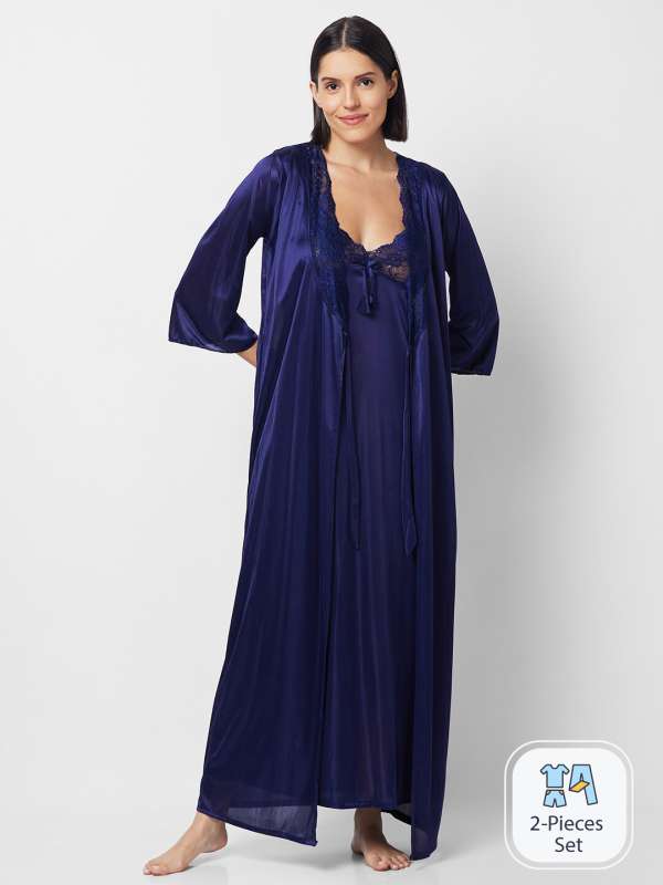 Two piece night dress for ladies discount