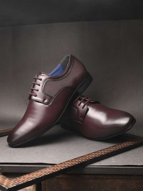 Invictus Burgundy Formal Shoes Buy Invictus Burgundy Formal Shoes online in India