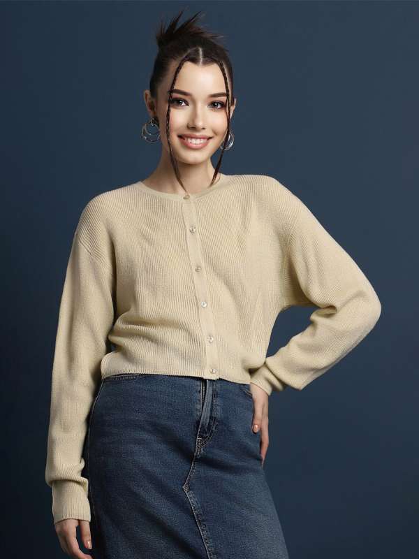 Buy Forever 21 Beige Sweaters Myntra