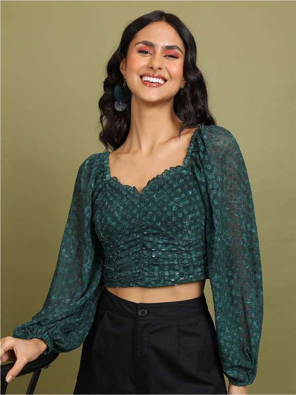 Crop Tops for Women - Get upto 30-80% off on Women Crop Tops at Myntra