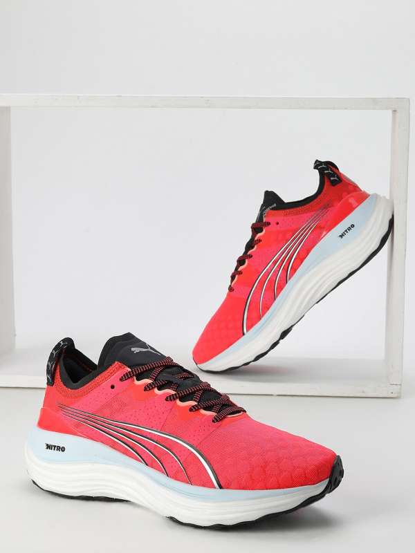 Puma red deals shoes myntra