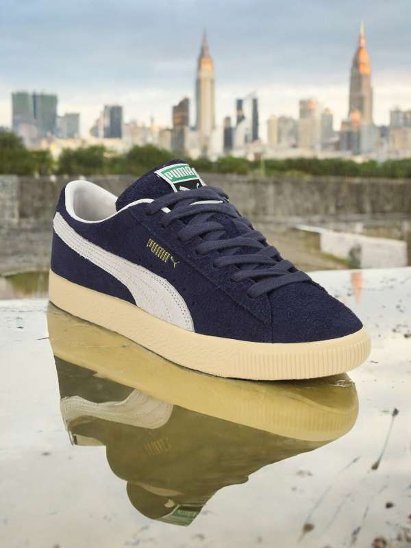 Navy puma suede mens 2025