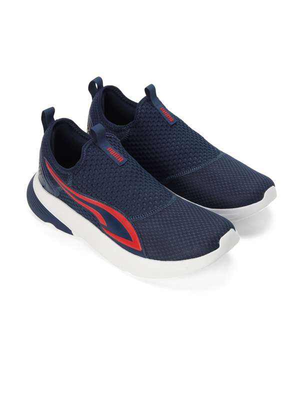 Puma lazy slip 2025 on blue sneakers