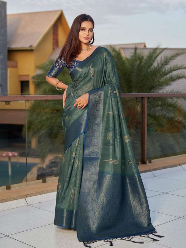 Pure silk saree myntra new arrivals
