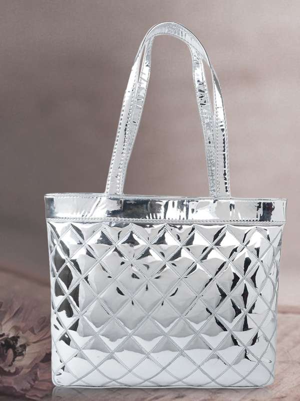 Silver Tote Bags Buy Silver Tote Bags online in India
