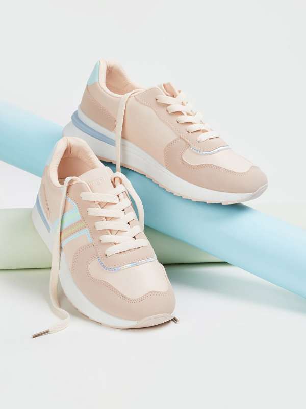 Ginger By Lifestyle Women Pink Sneakers Buy Ginger By Lifestyle Women Pink Sneakers online in India