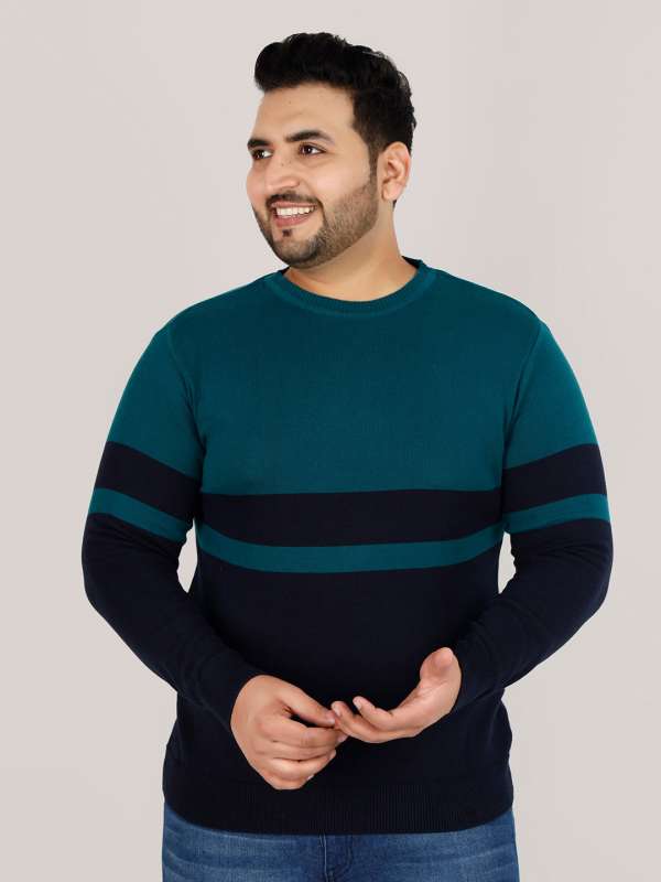Turquoise sweater mens cheap