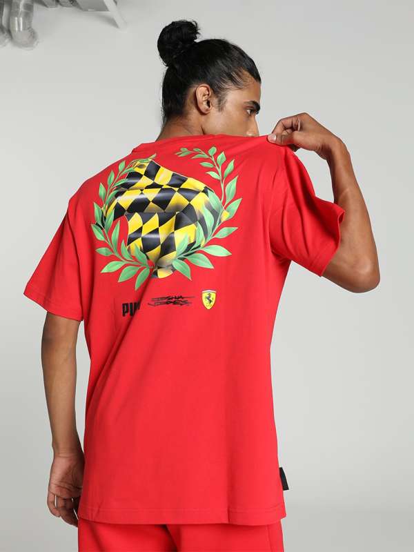 Red Ferrari Tshirts Buy Red Ferrari Tshirts online in India