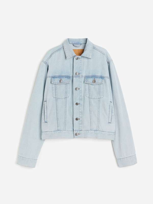 H&m denim deals jacket india