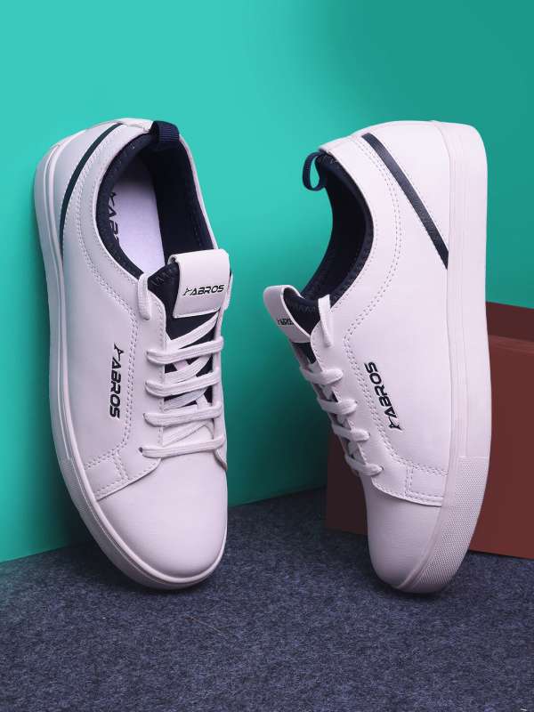 White lace outlet up shoes