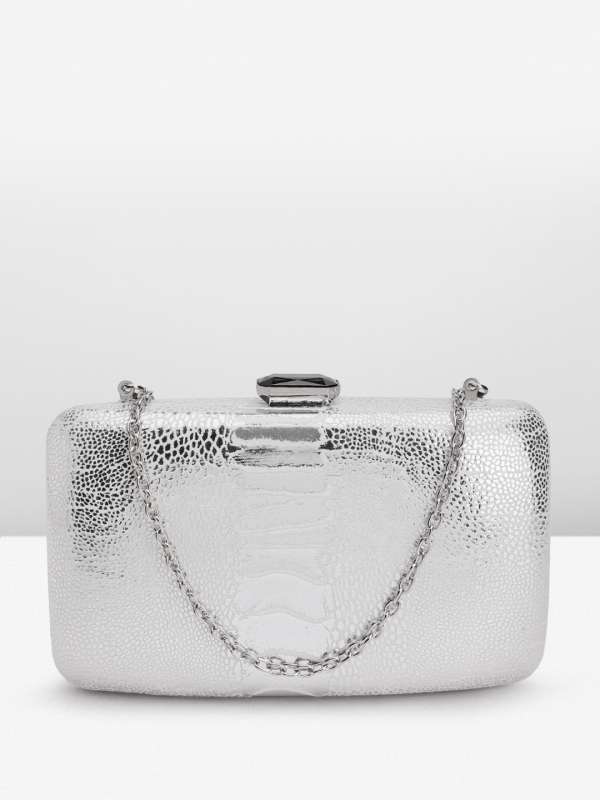 Lino Perros White Clutches Buy Lino Perros White Clutches online in India