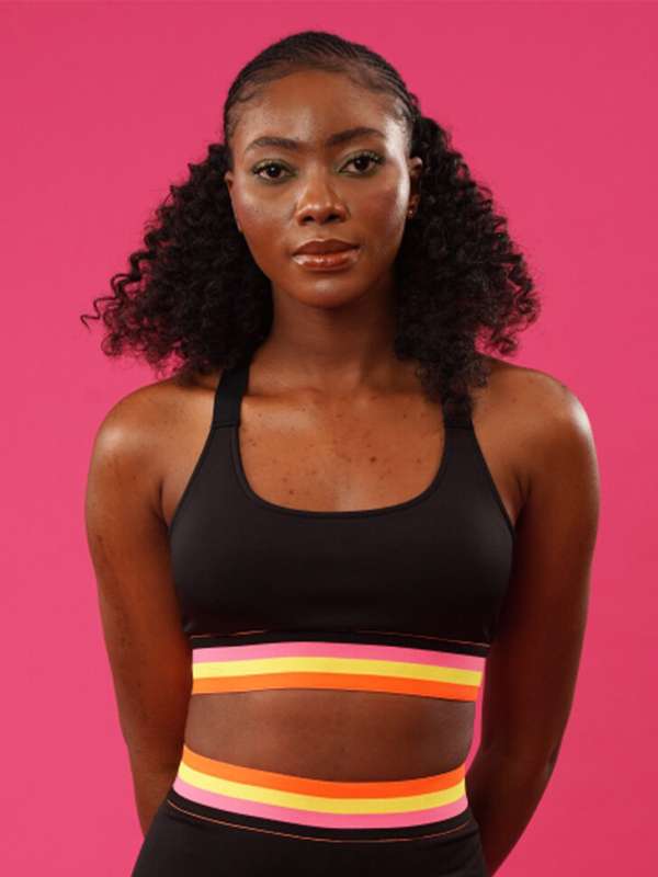 So What Full Coverage Lightly Padded Rapid-Dry Sports Bra With Moisture  Wicking