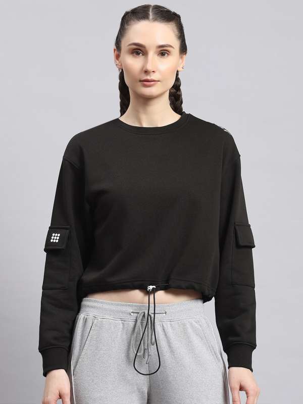 Women Cropped Sweatshirts - Buy Women Cropped Sweatshirts online