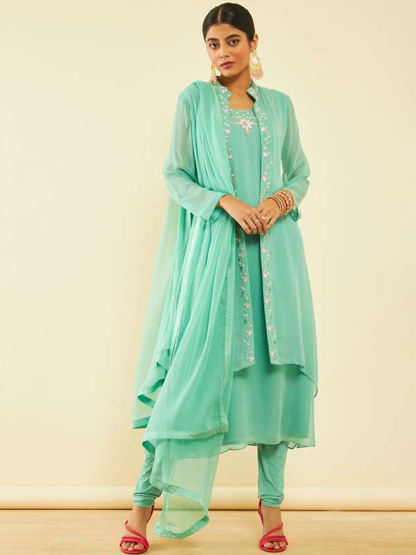 Women Kurtas Sets Suits Churidar Shrug Jackets Buy Women Kurtas