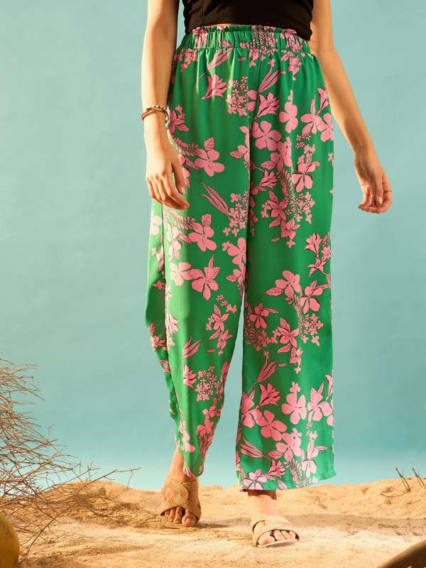 Palazzo pants online myntra deals