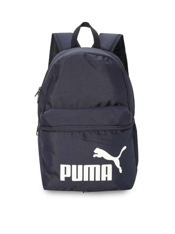 Puma unisex blue apex laptop backpack clearance