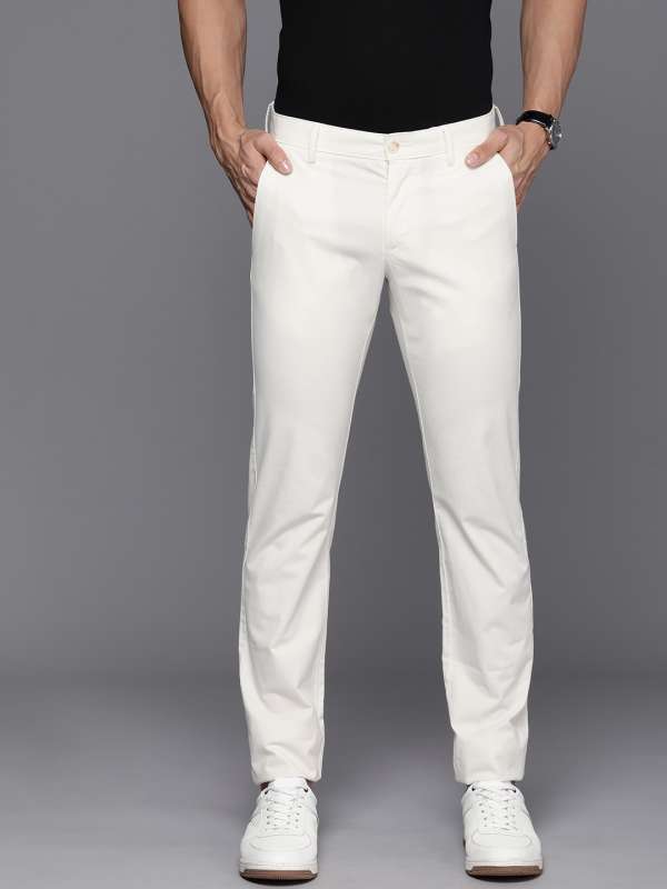 Mens white chino pants cheap