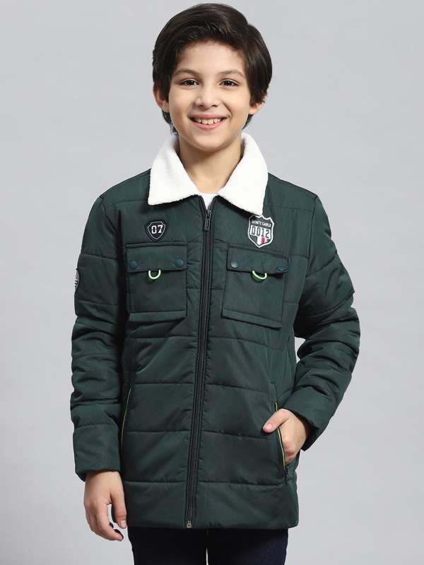 Green jacket boy new arrivals