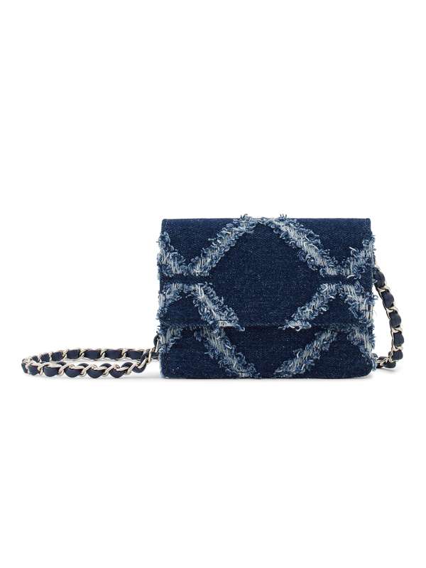 Jeans sling bags online clearance