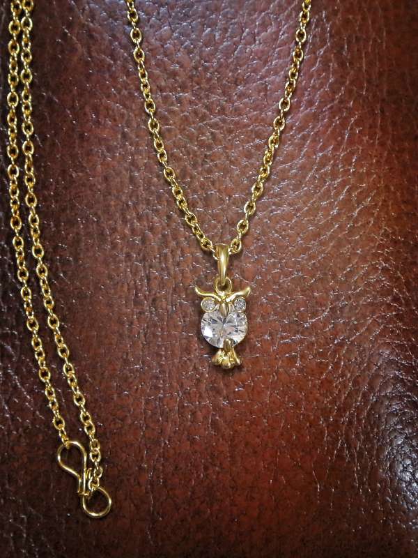 Owl Pendant Necklace Buy Owl Pendant Necklace online in India