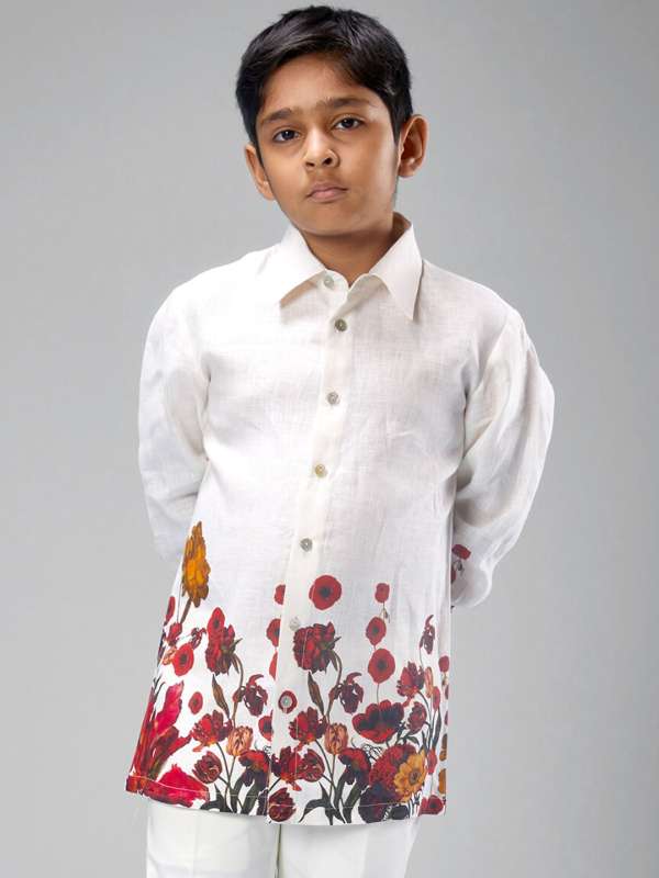 White Shirt For Boys Shirts Kurtas Buy White Shirt For Boys Shirts Kurtas online in India