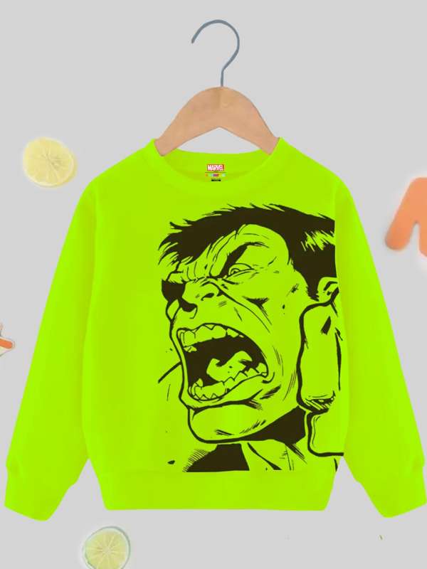 Boys hulk 2025 sweatshirt