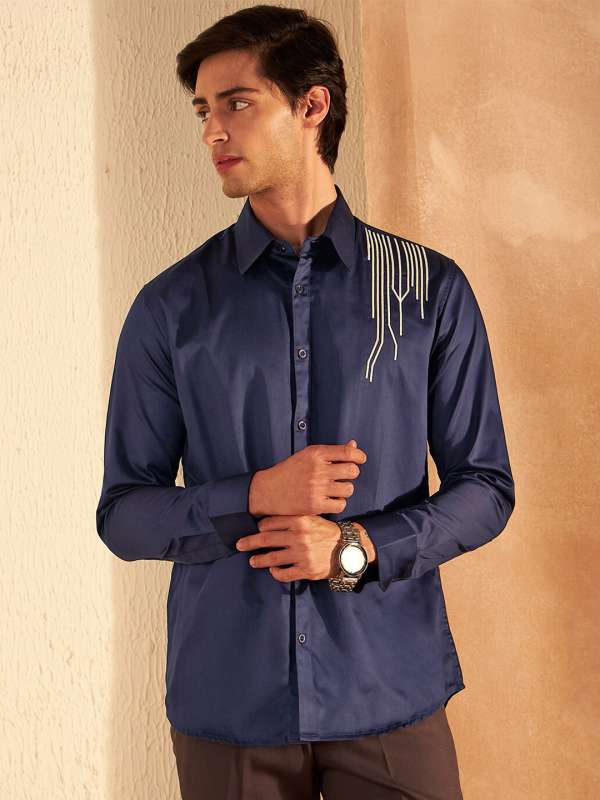 Party wear shirts for mens myntra hotsell