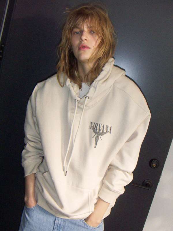 Nirvana sales hoodie sweatshirt