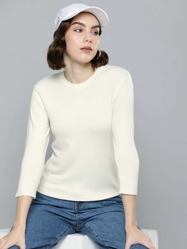 Womens white levi jumper sales