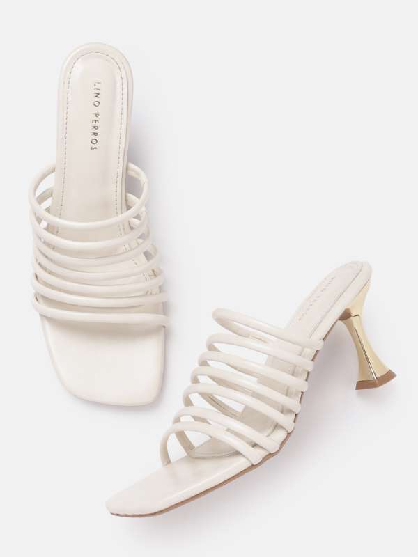 Off white 2025 block heel sandals