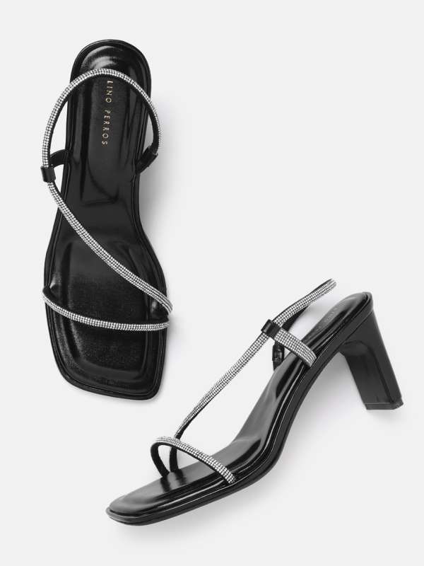 Candies black heels top