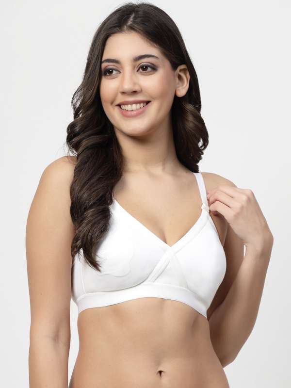Buy Non-Padded Non-Wired Full Figure Minimiser Bra in Nude Colour