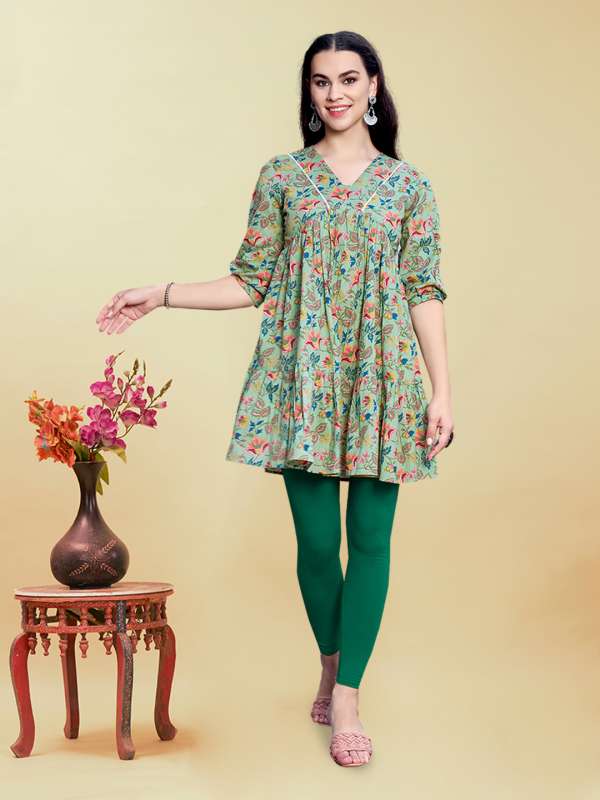 Above best sale knee kurti