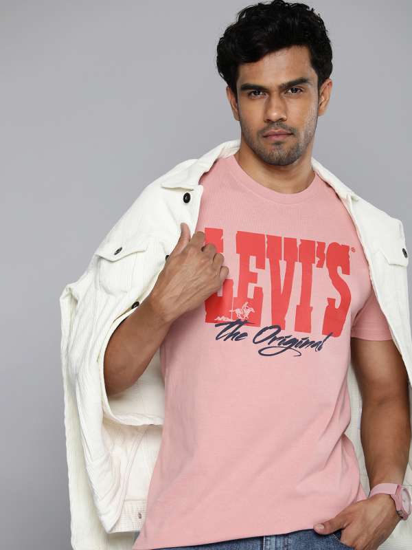 Levis Pink Tshirts Buy Levis Pink Tshirts online in India