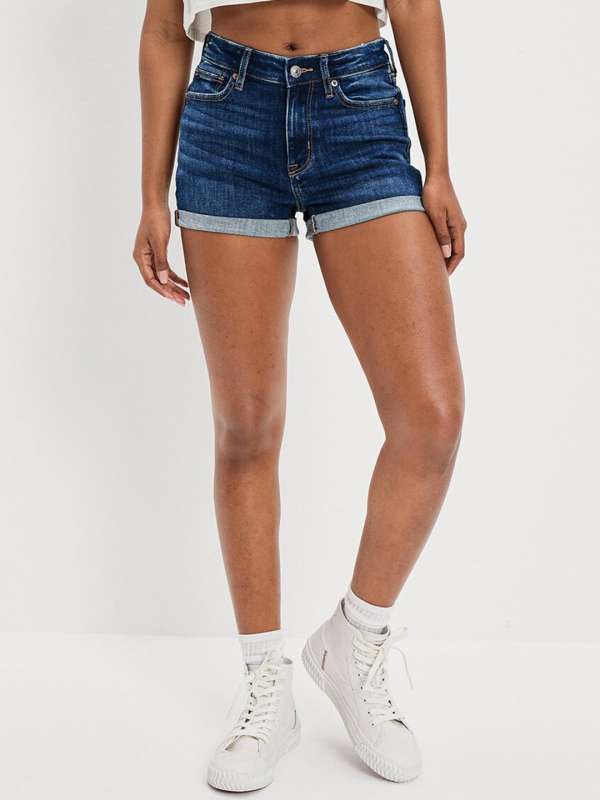 American Eagle Outfitters Dyed/Washed Men Blue, Grey Denim Shorts - Buy American  Eagle Outfitters Dyed/Washed Men Blue, Grey Denim Shorts Online at Best  Prices in India
