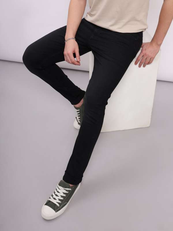Lee Black Solid Mid Rise Skinny Fit Jeans 4333383.htm Buy Lee Black Solid Mid Rise Skinny Fit Jeans 4333383.htm online in India