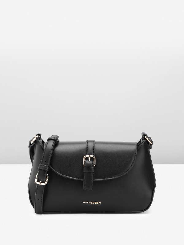 Van heusen black handbag deals