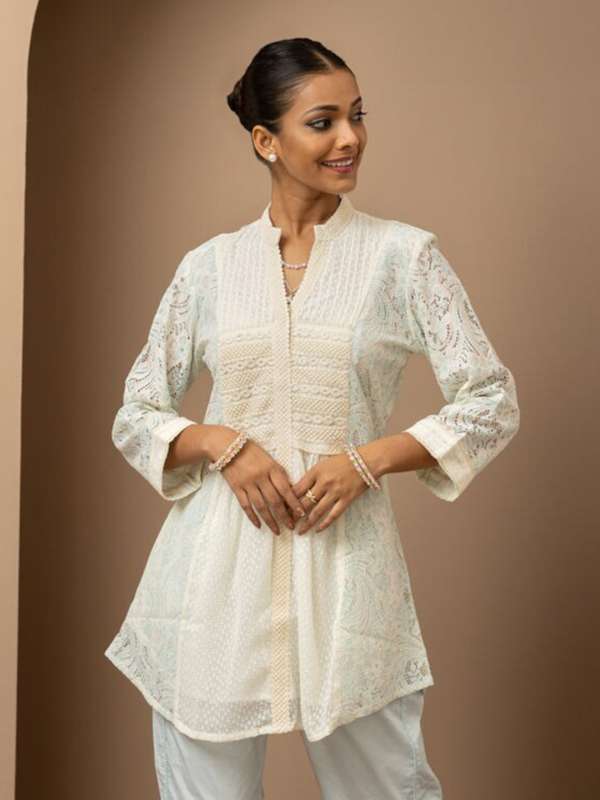 Synthetic kurtas online sales