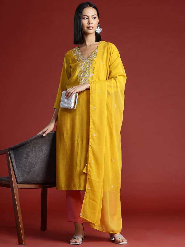 All Abof You Design V Ld Kurtas Set Buy All Abof You Design V Ld Kurtas Set online in India