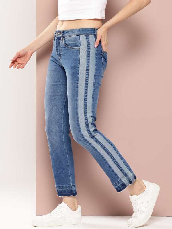 Side Stripe Jeans Buy Side Stripe Jeans online in India