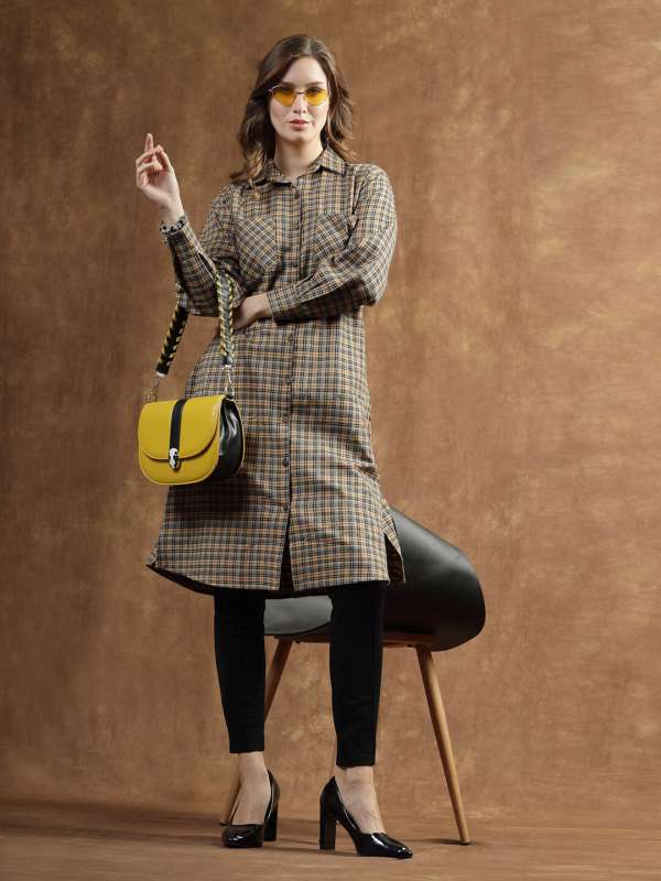 Woolen kurtis online myntra hot sale