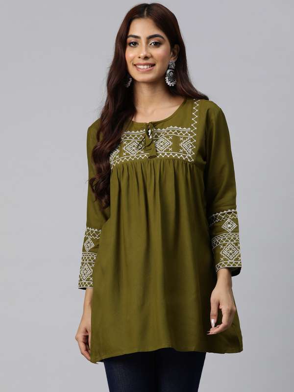 Kurti design from online saree