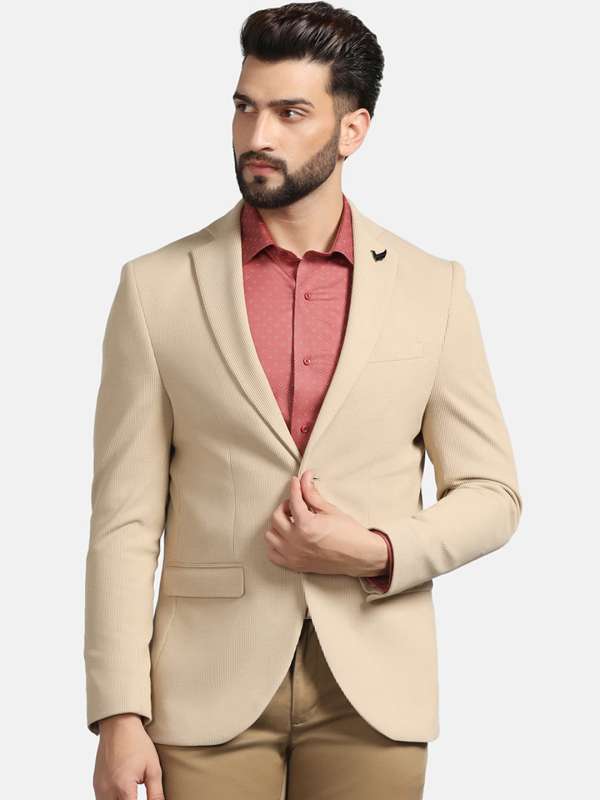 Men Khaki Blazers Buy Men Khaki Blazers online in India