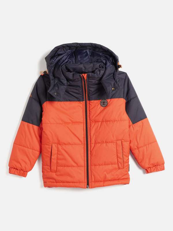 Orange winter jacket hotsell